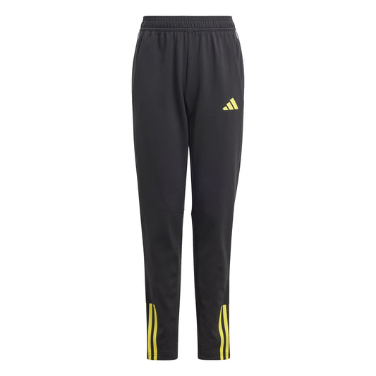 Adidas Tiro 23 Junior Competition Training Pants Black/Team Light Grey/Impact Yellow