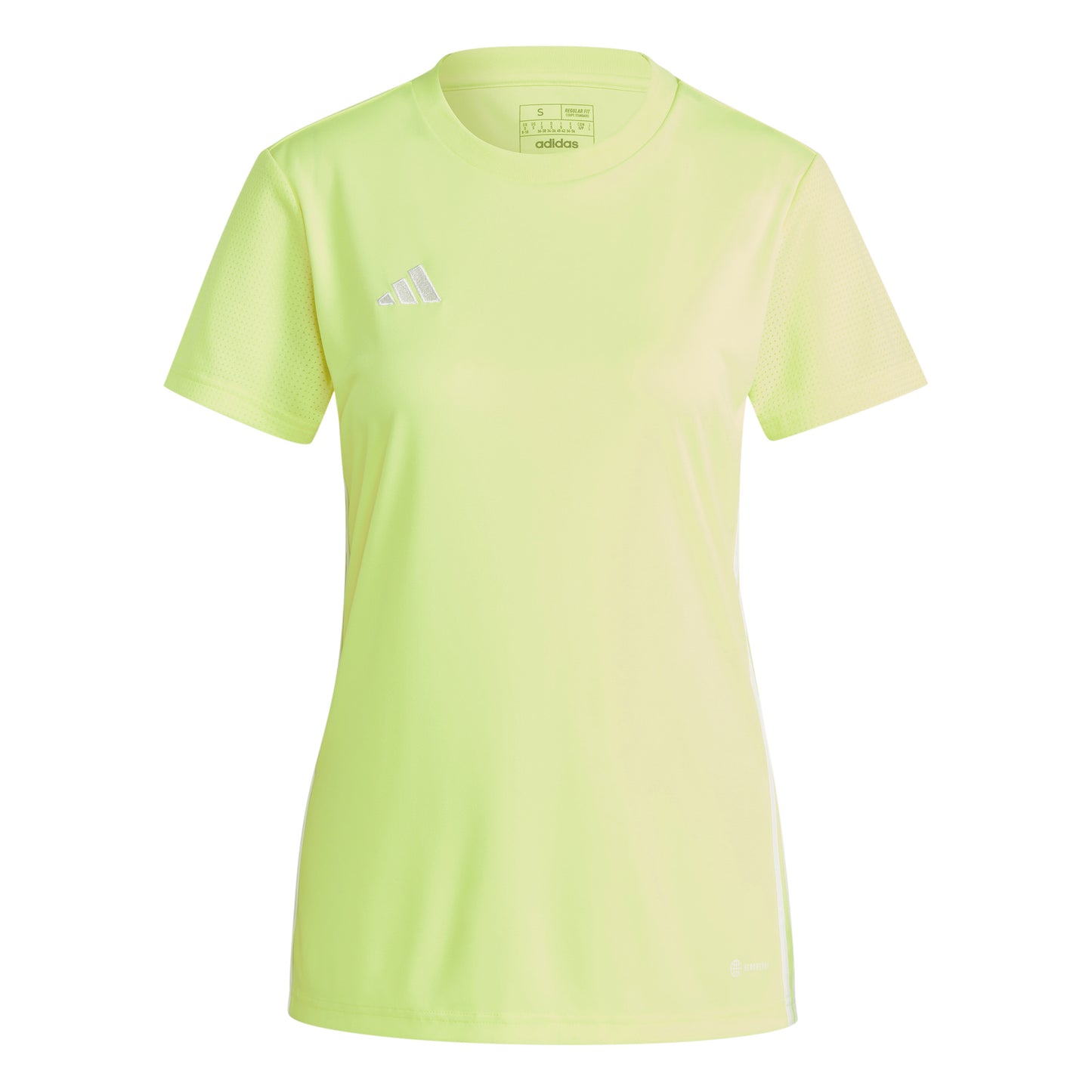 Adidas Tabela 23 Womens SS Shirt Team Solar Yellow 2/White