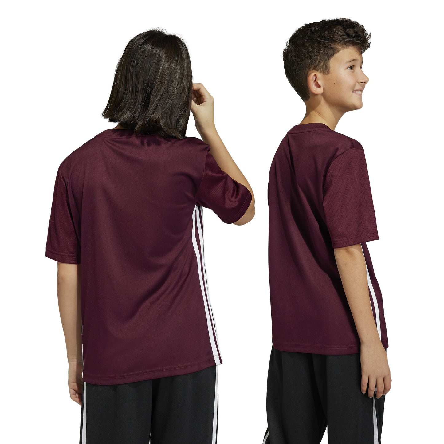 Adidas Junior Tabela 23 SS Shirt Team Maroon 2/White