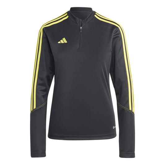 Adidas Tiro 23 Womens Club Training Top Black/Bright Yellow
