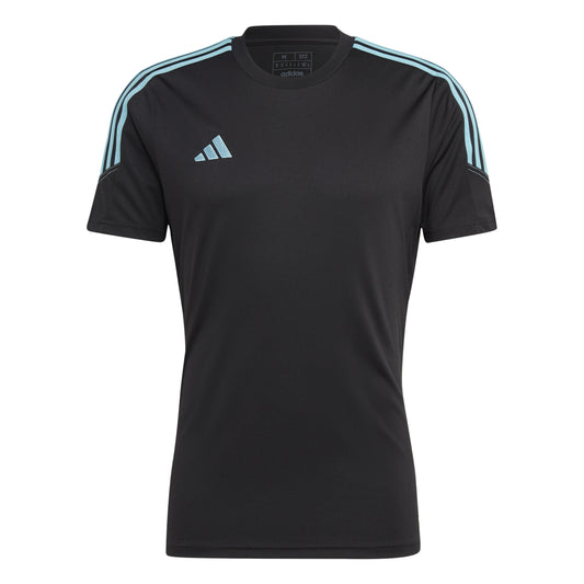 Adidas Tiro 23 Club SS Training Shirt Black/Preloved Blue