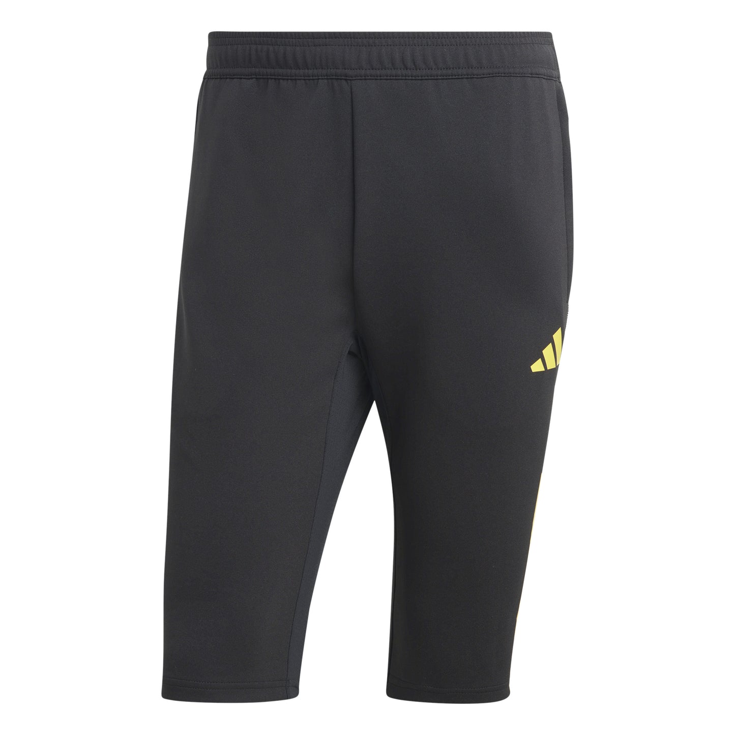 Adidas Tiro 23 Competition 1/2 Length Pants Black/Impact Yellow