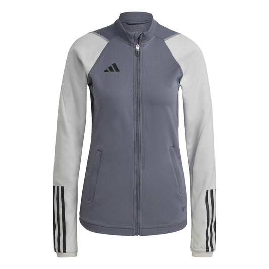 Adidas Tiro 23 Womens Competition Track Jacket Team Onix/Black