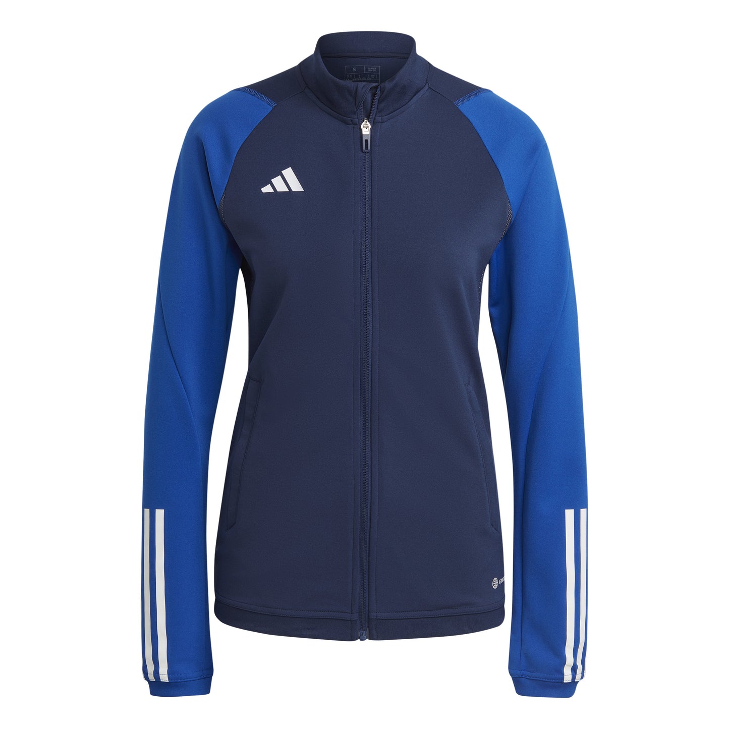 Adidas Tiro 23 Womens Competition Track Jacket Team Navy Blue 2/Team Royal Blue