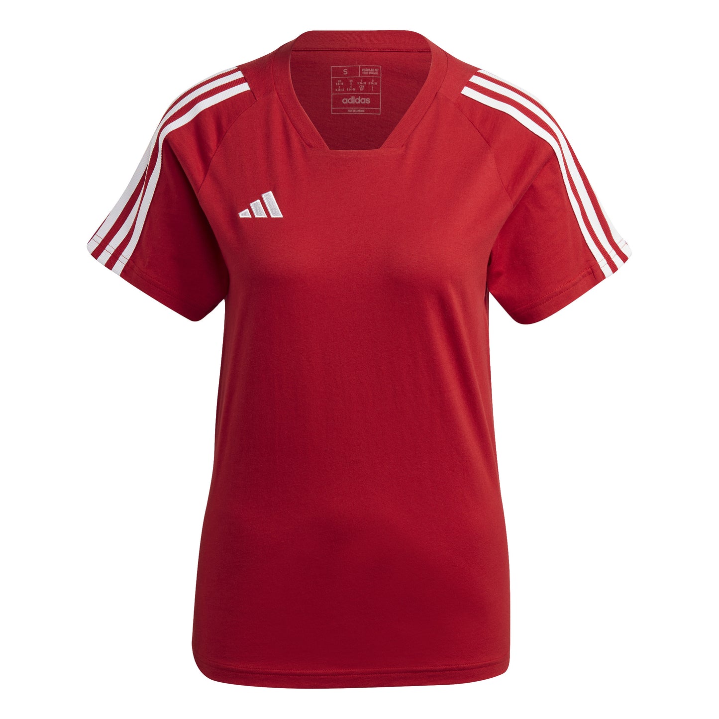Adidas Tiro 23 Womens Competition SS Tee Team Power Red 2