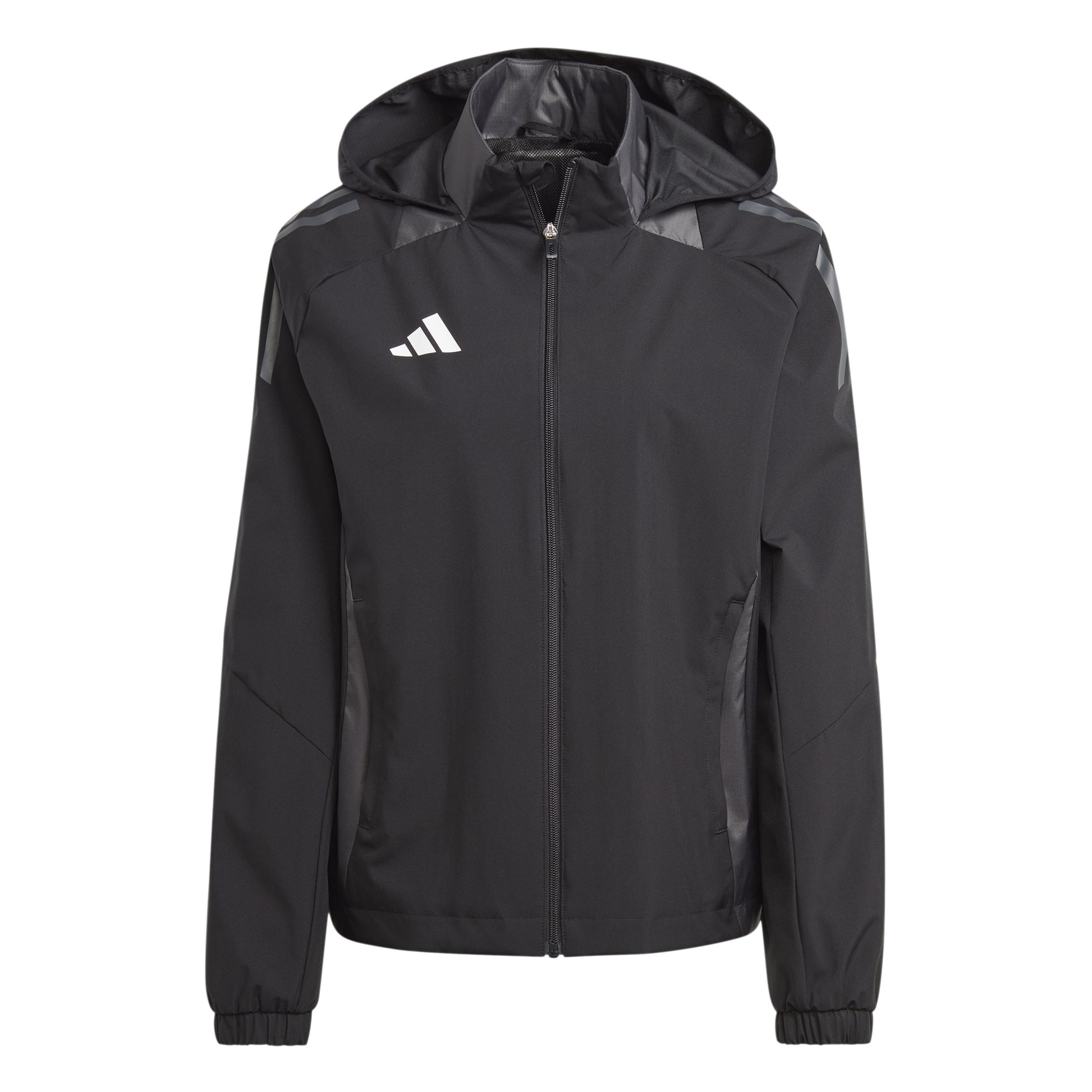 Adidas Tiro 24 Womens Competition All Weather Jacket Black/Team Dark Grey