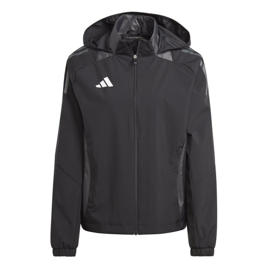 Adidas Tiro 24 Womens Competition All Weather Jacket Black/Team Dark Grey
