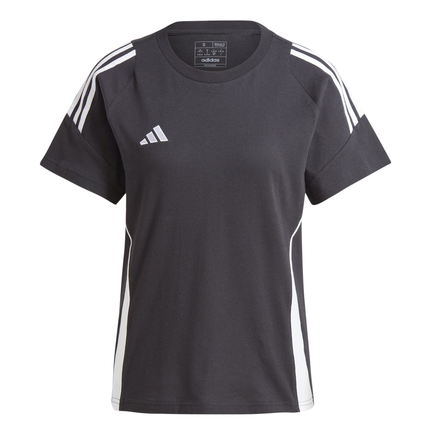 Adidas Tiro 24 Womens Sweat Tee Black/White