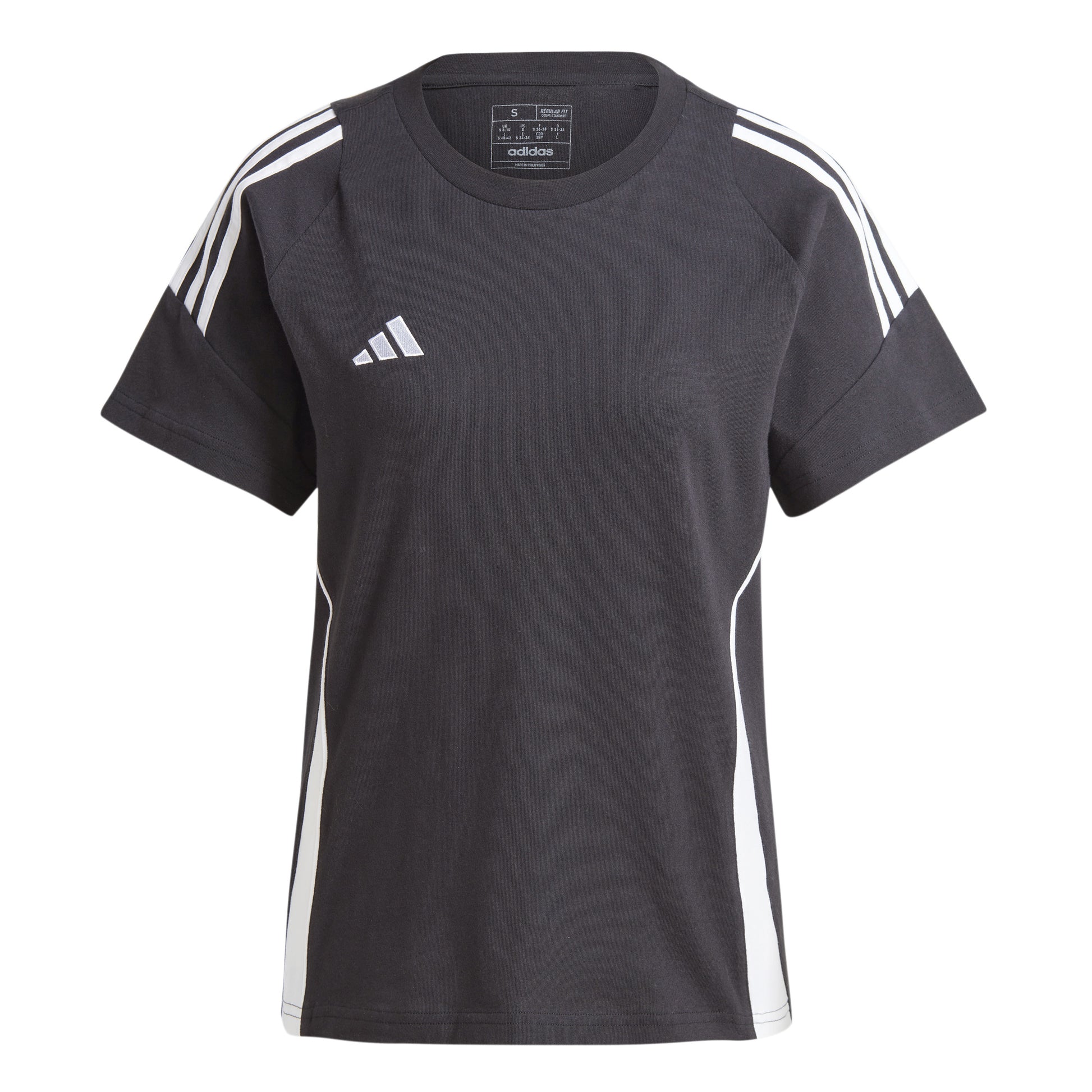 Adidas Tiro 24 Womens Sweat Tee Black/White