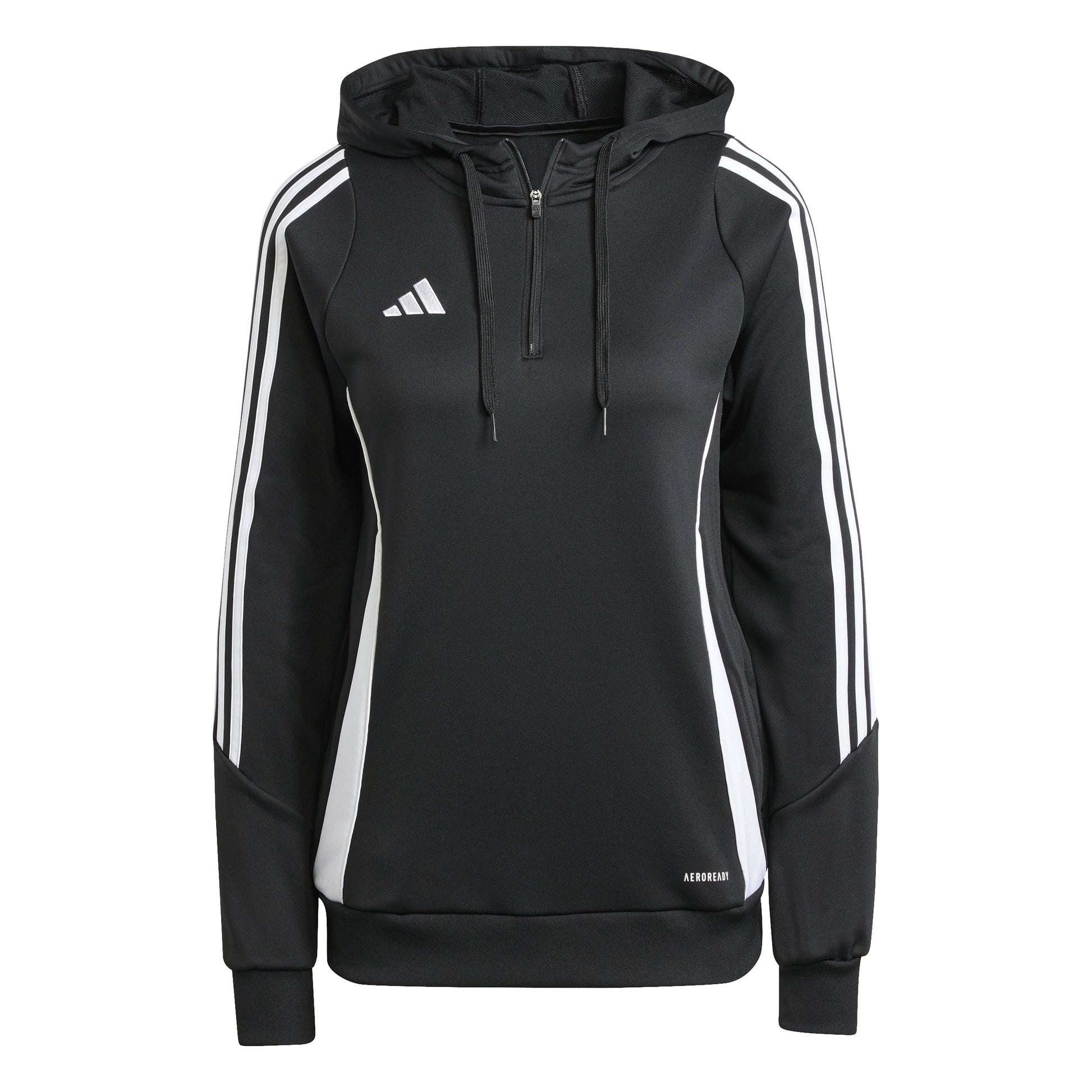 Adidas Tiro 24 Womens Training Hoodie Black/White