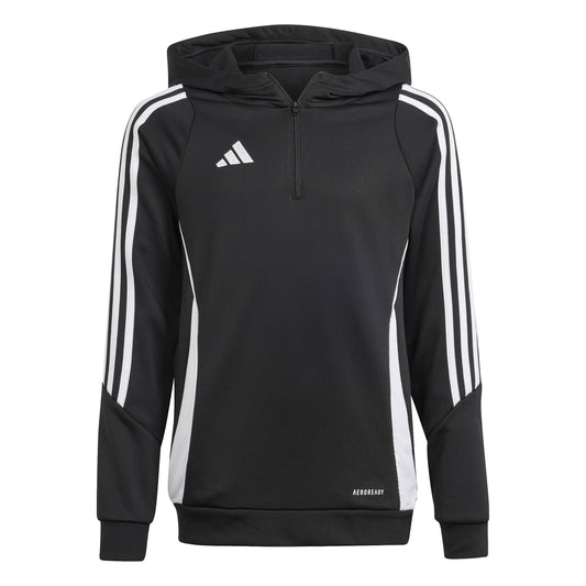 Adidas Tiro 24 Junior Training Hoodie Black/White