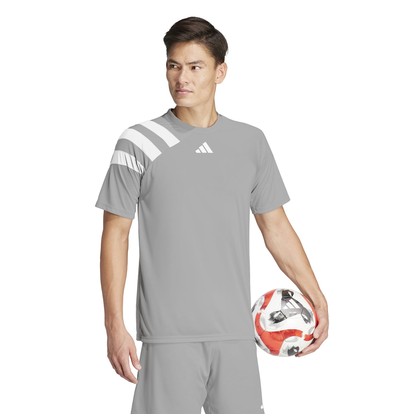 Adidas Fortore 23 SS Shirt Team Light Grey/White