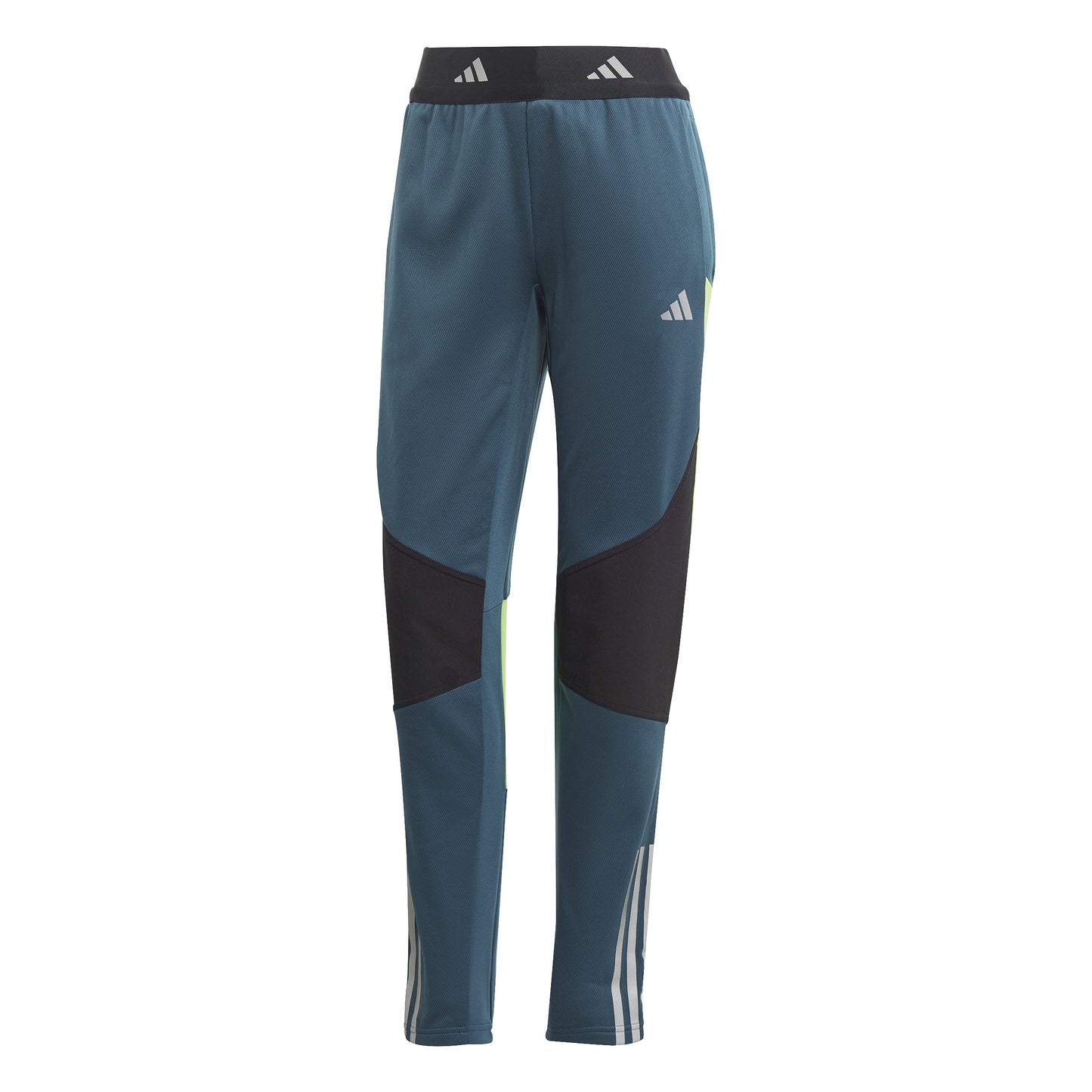 Adidas Womens Tiro 23 Competition Winterized Pants Blue/Green/Black