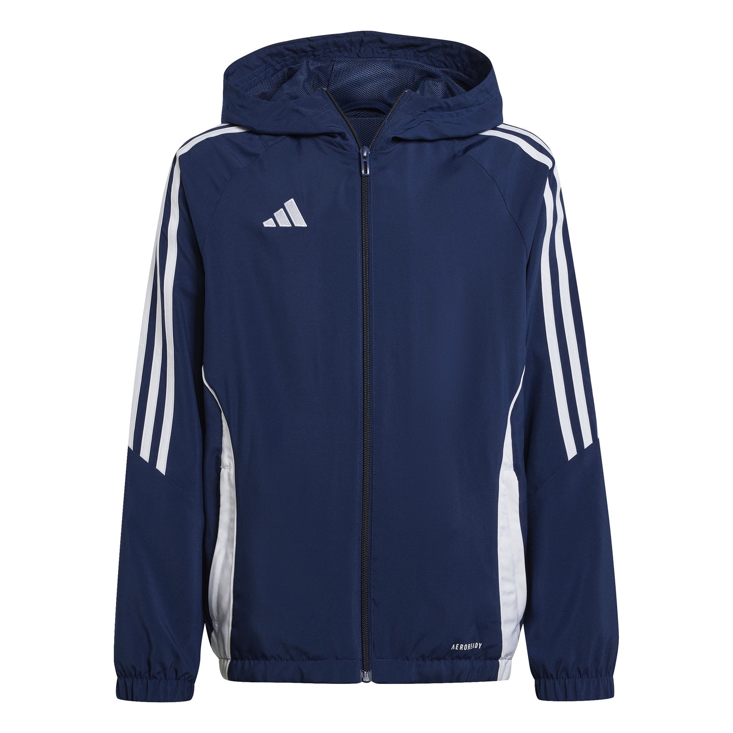 Adidas Tiro 24 Junior Windbreaker Jacket Team Navy Blue/White