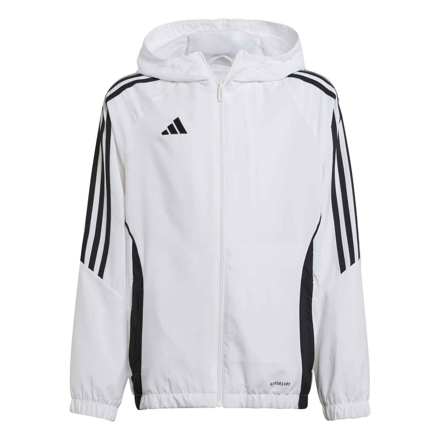 Adidas Tiro 24 Junior Windbreaker Jacket White/Black