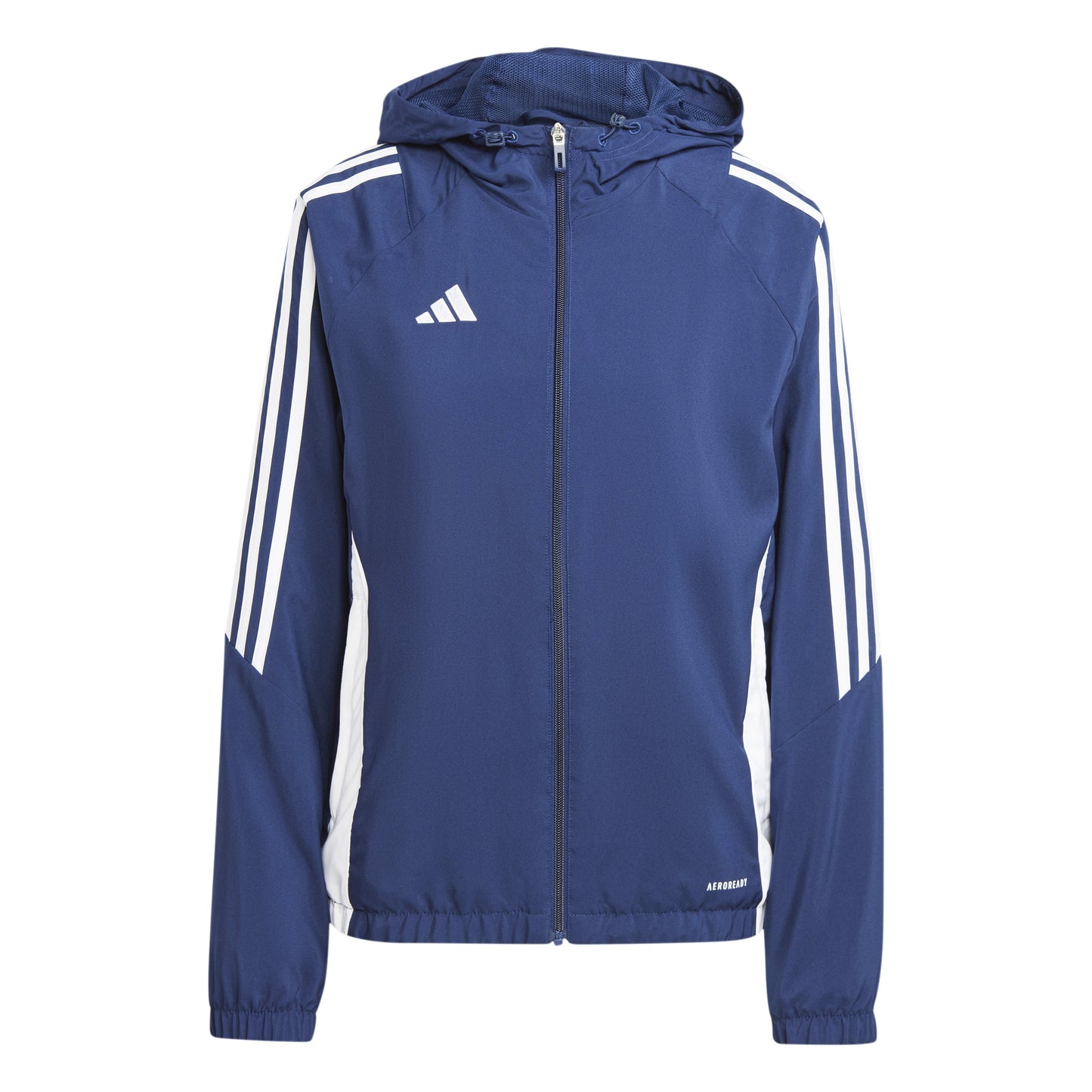 Adidas Tiro 24 Womens Windbreaker Jacket Team Navy Blue/White