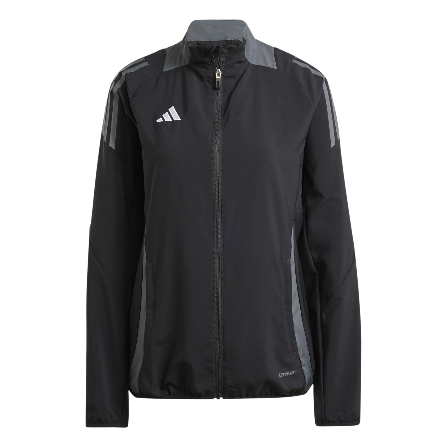 Adidas Tiro 24 Womens Competition Presentation Jacket Black/Team Dark Grey
