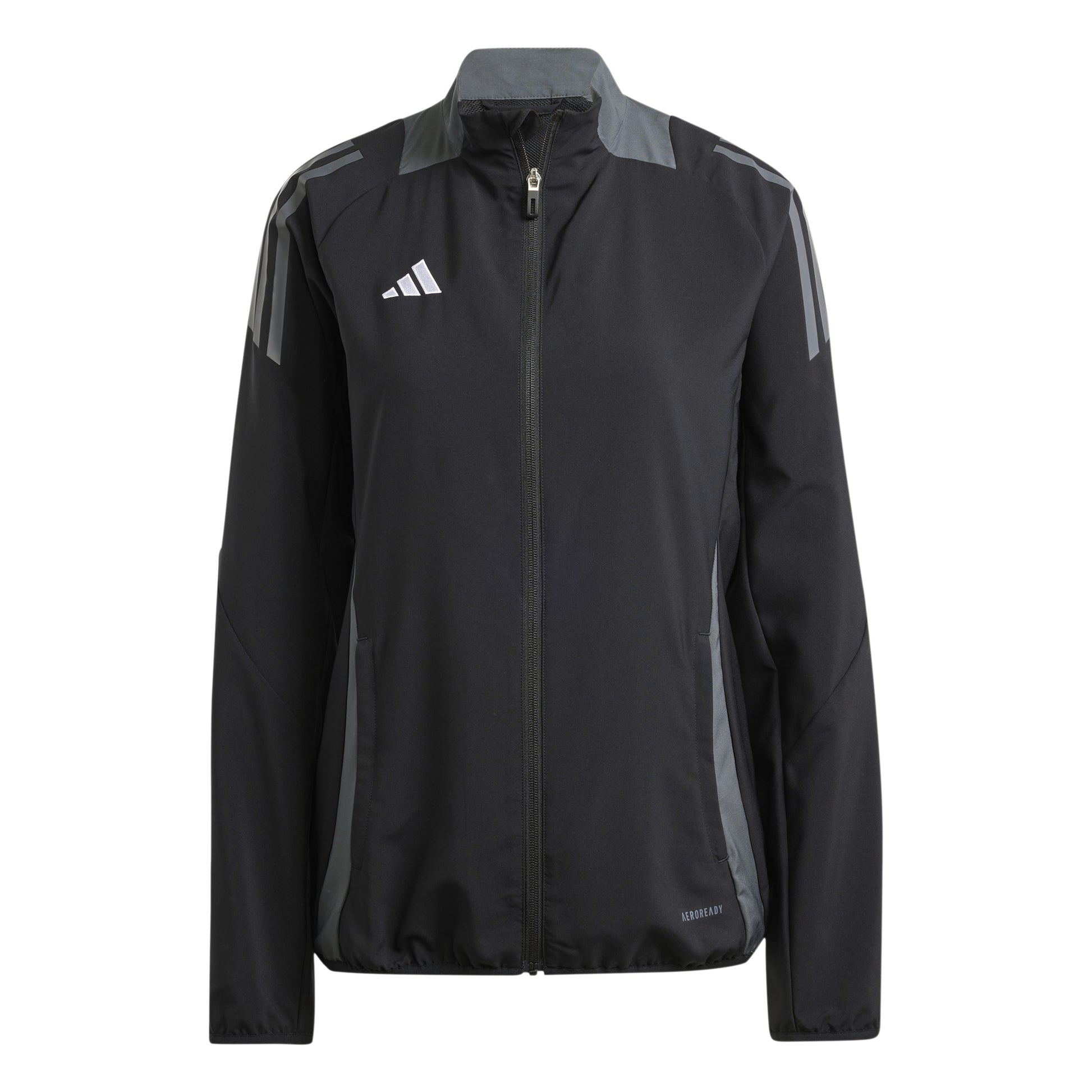 Adidas Tiro 24 Womens Competition Presentation Jacket Black/Team Dark Grey