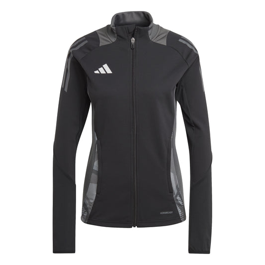 Adidas Tiro 24 Womens Competition Training Jacket Black/Team Dark Grey
