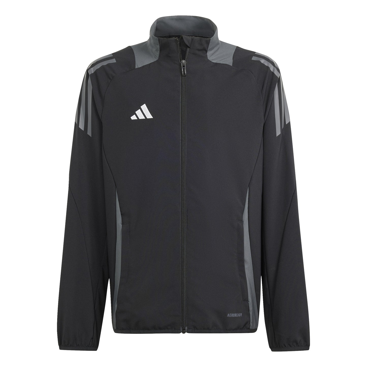 Adidas Tiro 24 Junior Competition Presentation Jacket Black/Team Dark Grey