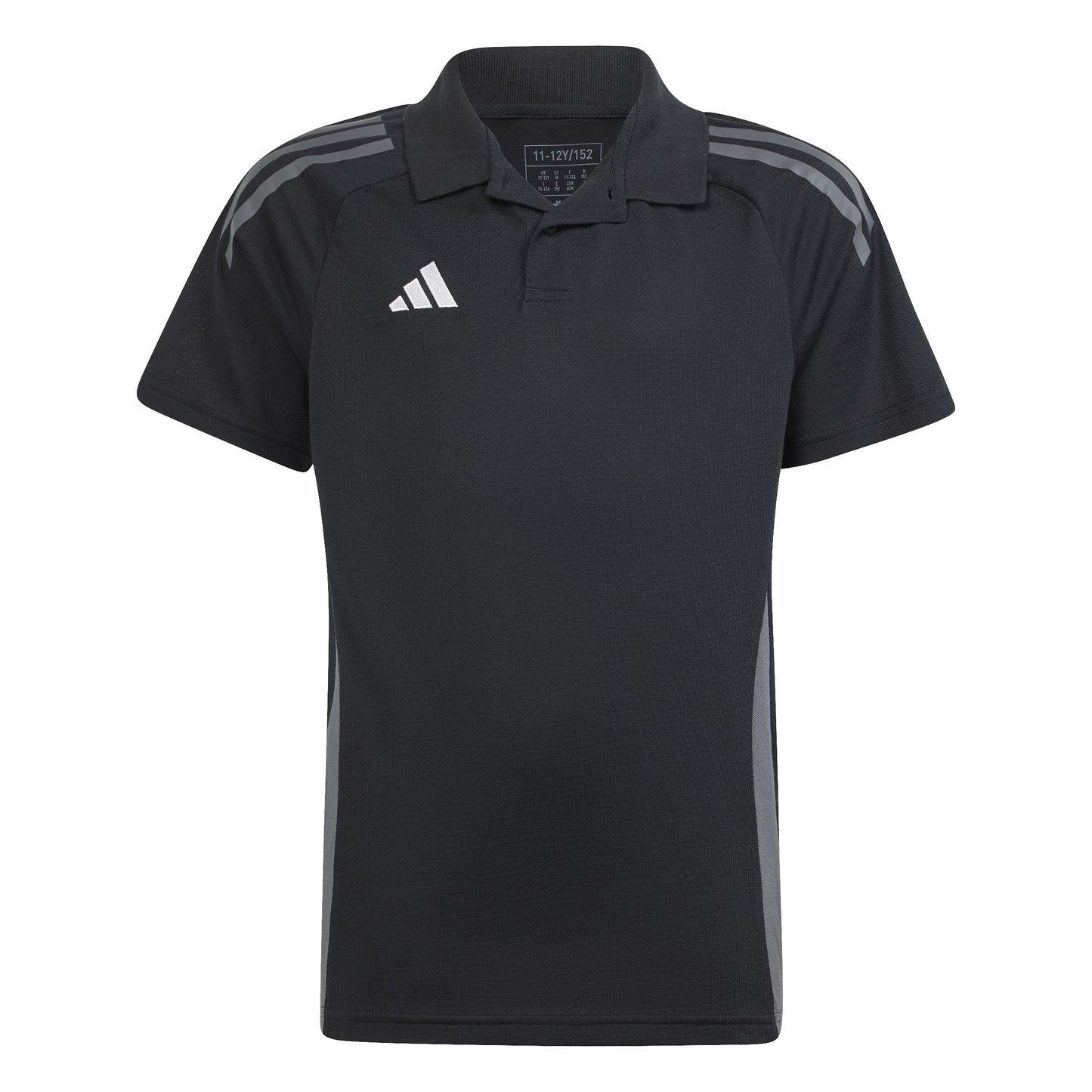 Adidas Tiro 24 Junior Competition Polo Shirt Black/Team Dark Grey