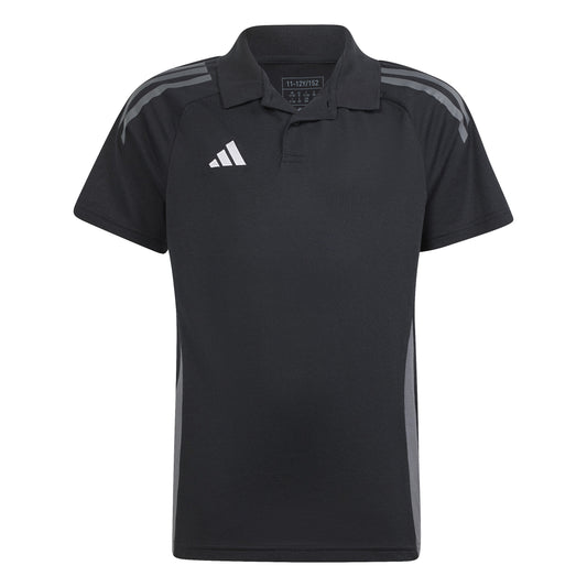 Adidas Tiro 24 Junior Competition Polo Shirt Black/Team Dark Grey