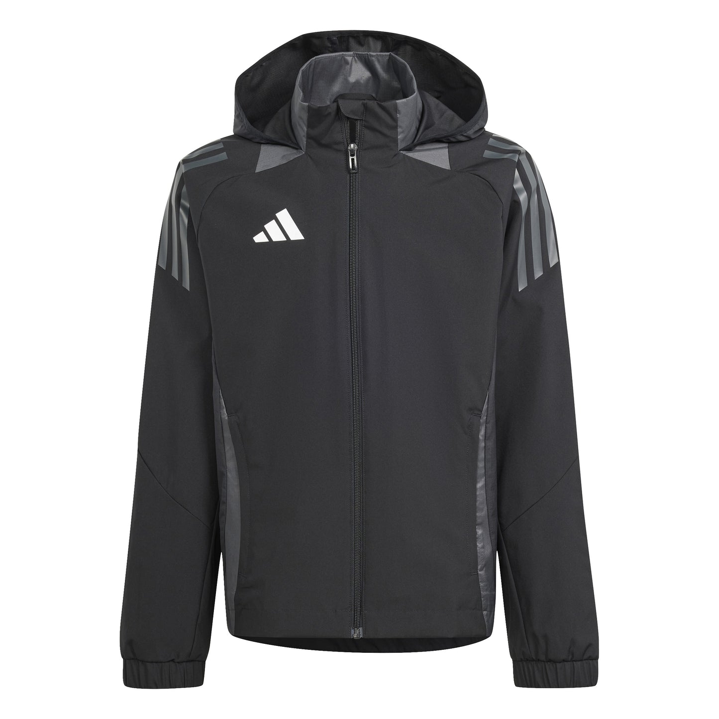 Adidas Tiro 24 Junior Competition All Weather Jacket Black/Team Dark Grey