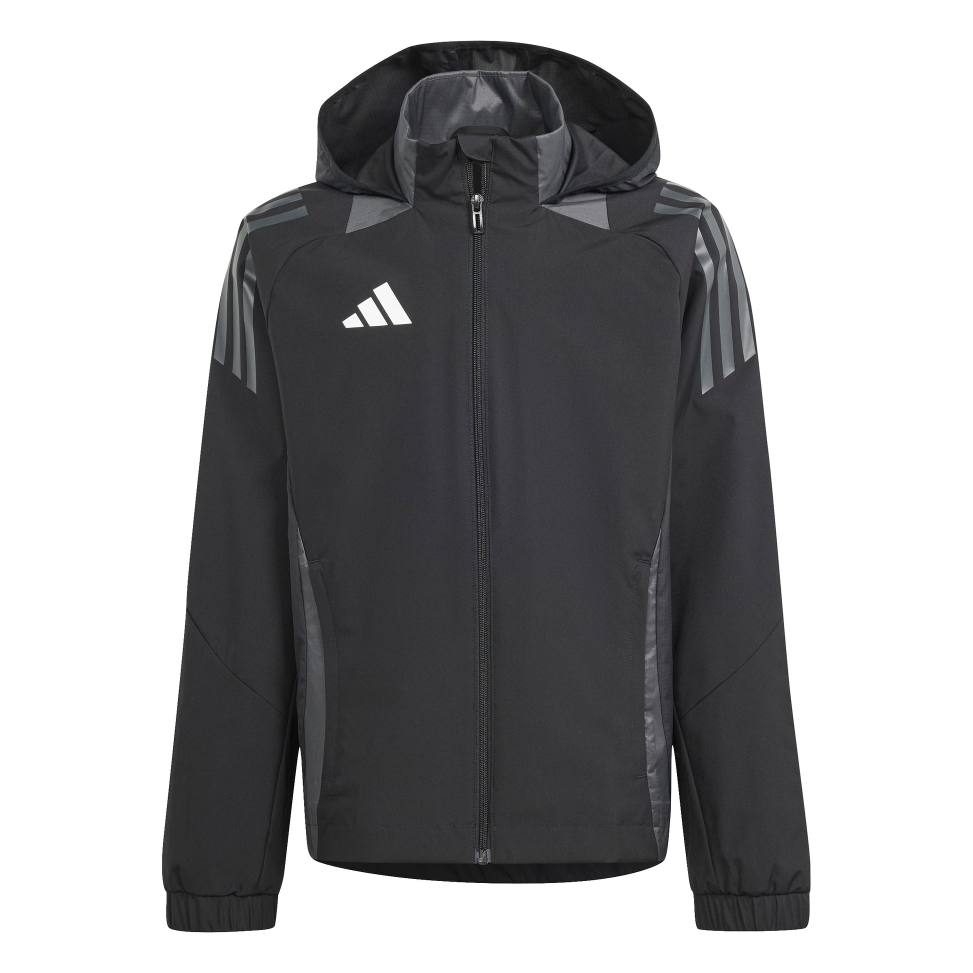 Adidas Tiro 24 Junior Competition All Weather Jacket Black/Team Dark Grey