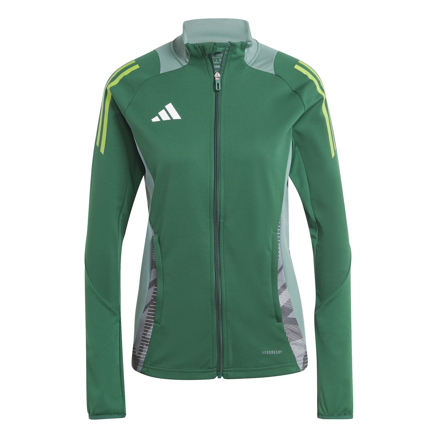 Adidas Tiro 24 Womens Competition Training Jacket Team Dark Green