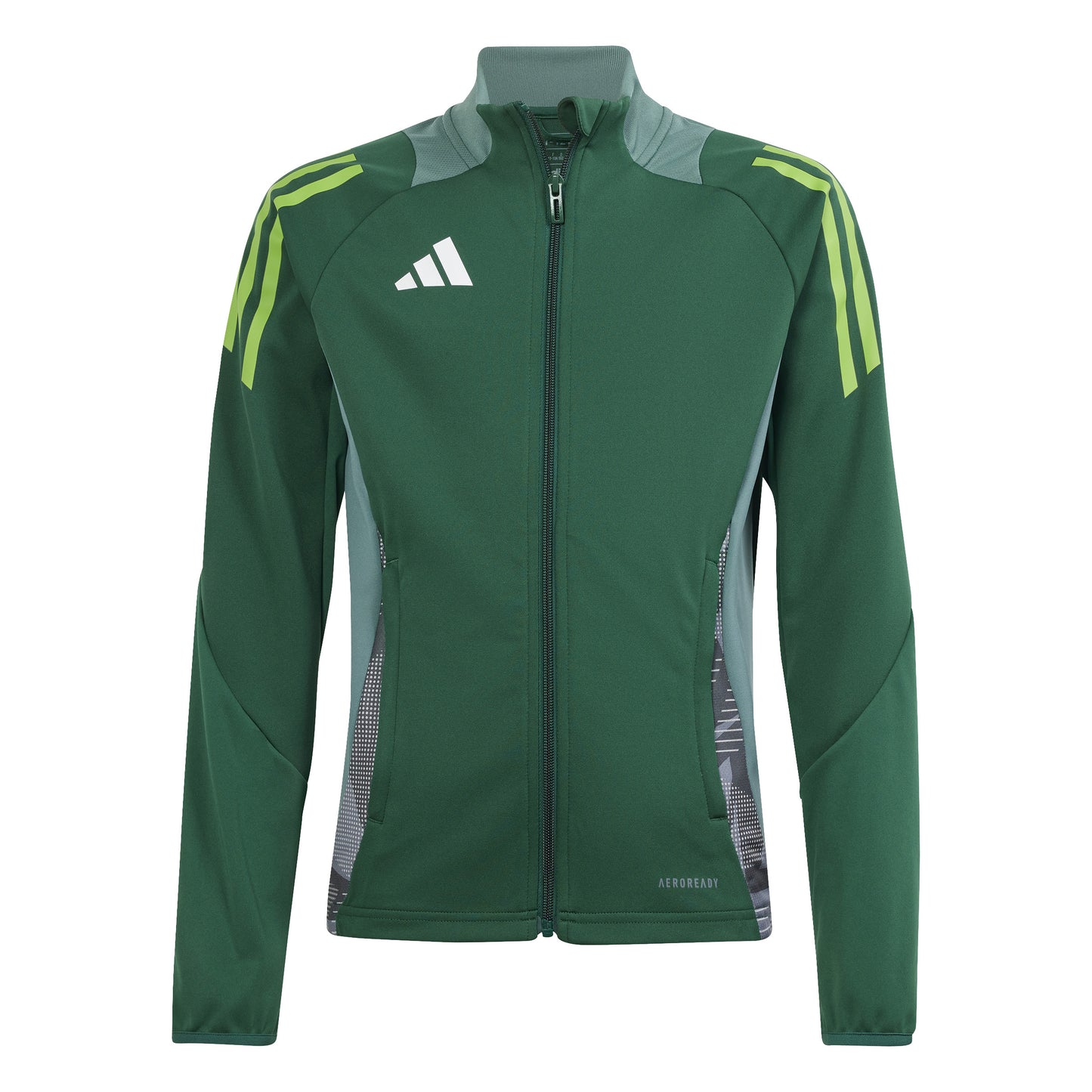 Adidas Tiro 24 Junior Competition Training Jacket Team Dark Green