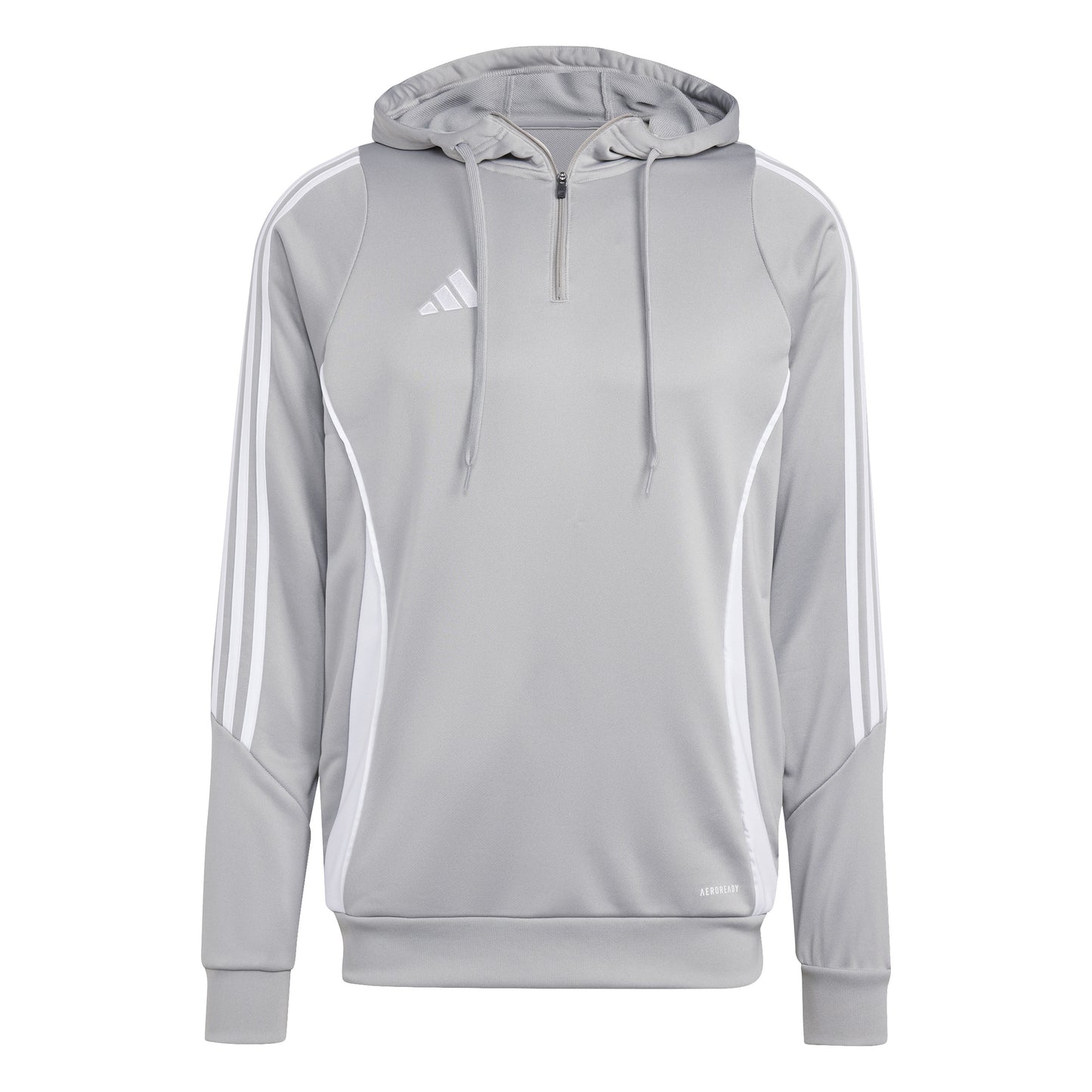 Adidas Tiro 24 Training Hoodie Team Mid Grey/White