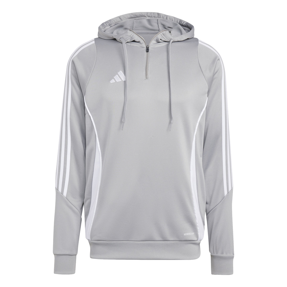 Adidas Tiro 24 Training Hoodie Team Mid Grey/White