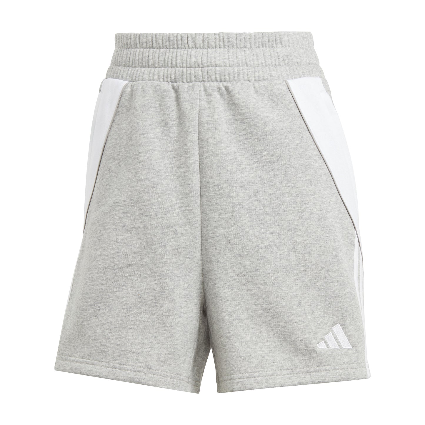 Adidas Tiro 24 Womens Sweat Shorts Medium Grey Heather/White
