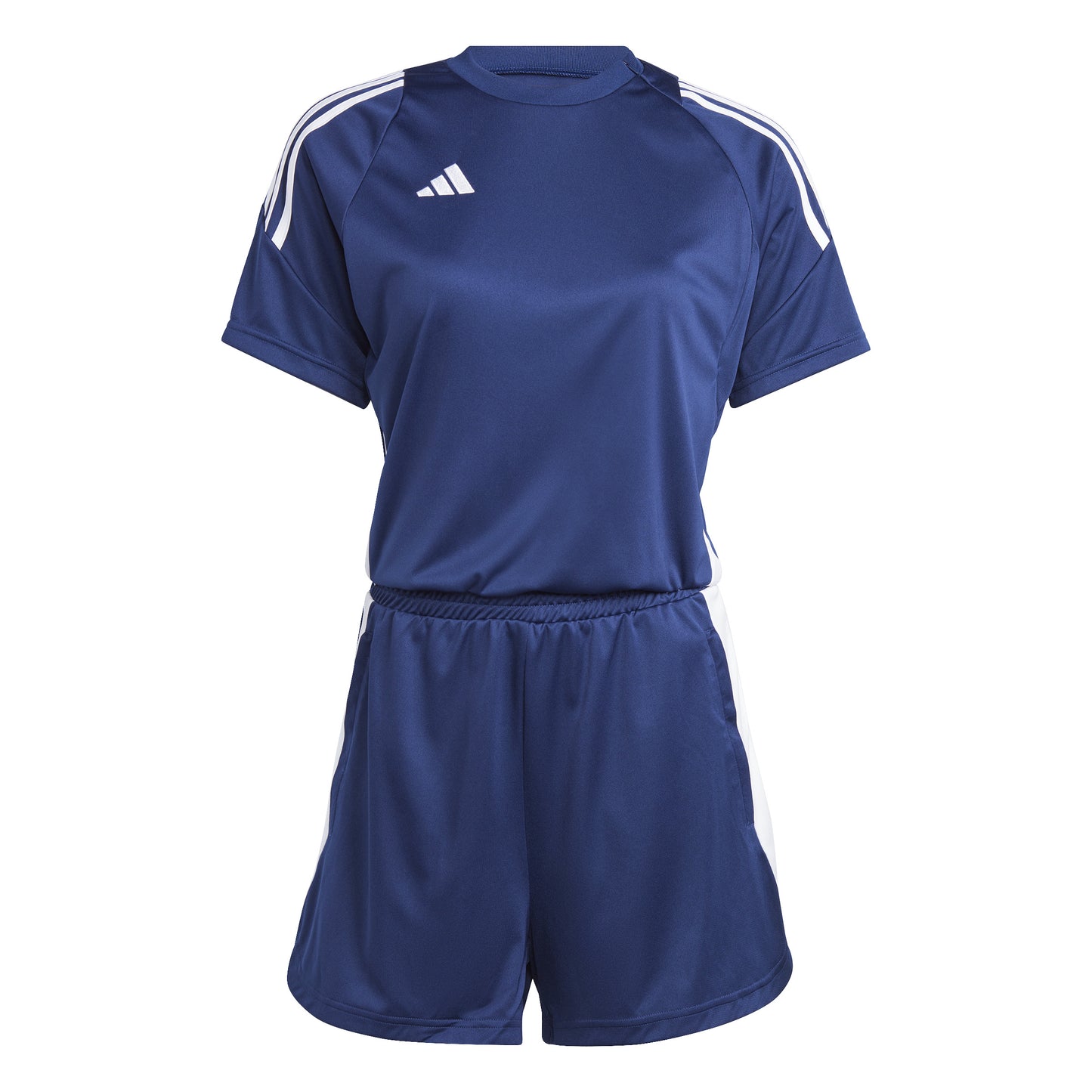 Adidas Tiro 24 Womens Training Jumpsuit Team Navy Blue/White