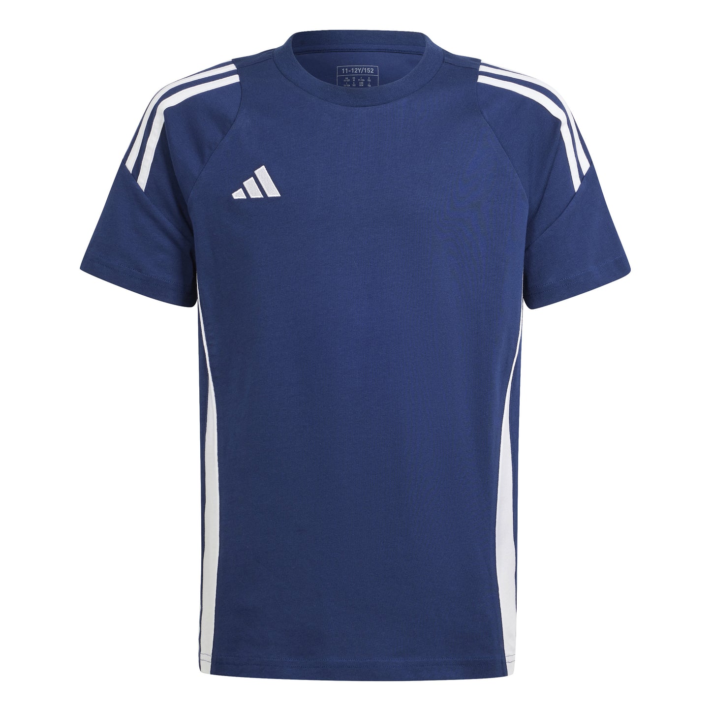 Adidas Tiro 24 Junior Sweat T-Shirt Team Navy Blue/White