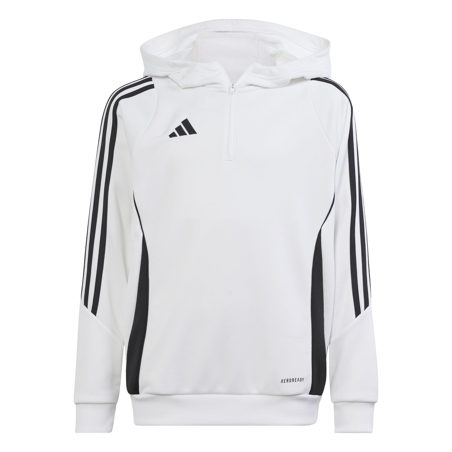 Adidas Tiro 24 Junior Training Hoodie White/Black