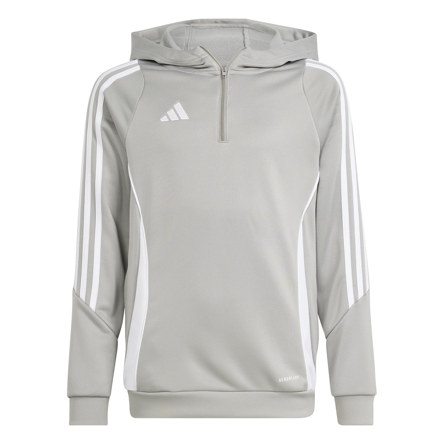 Adidas Tiro 24 Junior Training Hoodie Team Mid Grey/White