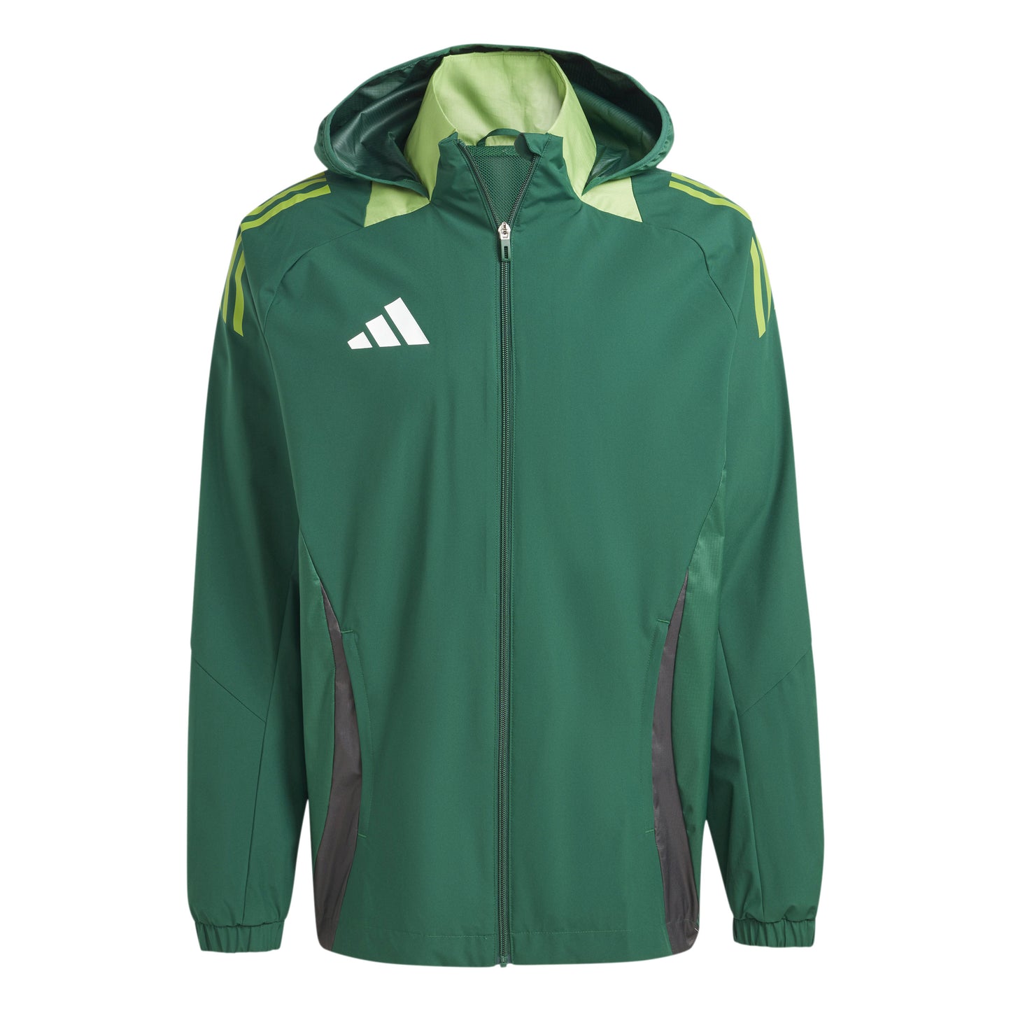 Adidas Tiro 24 Competition All Weather Jacket Team Dark Green/White