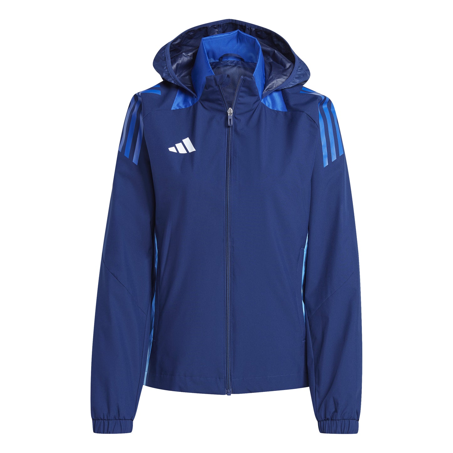 Adidas Tiro 24 Womens Competition All Weather Jacket Team Navy Blue/White