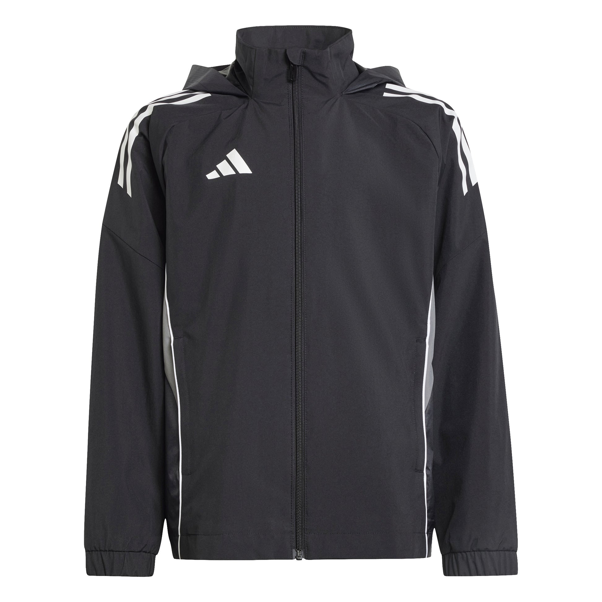 Adidas Junior Tiro 25 Competition All Weather Jacket Black/Team Grey Four