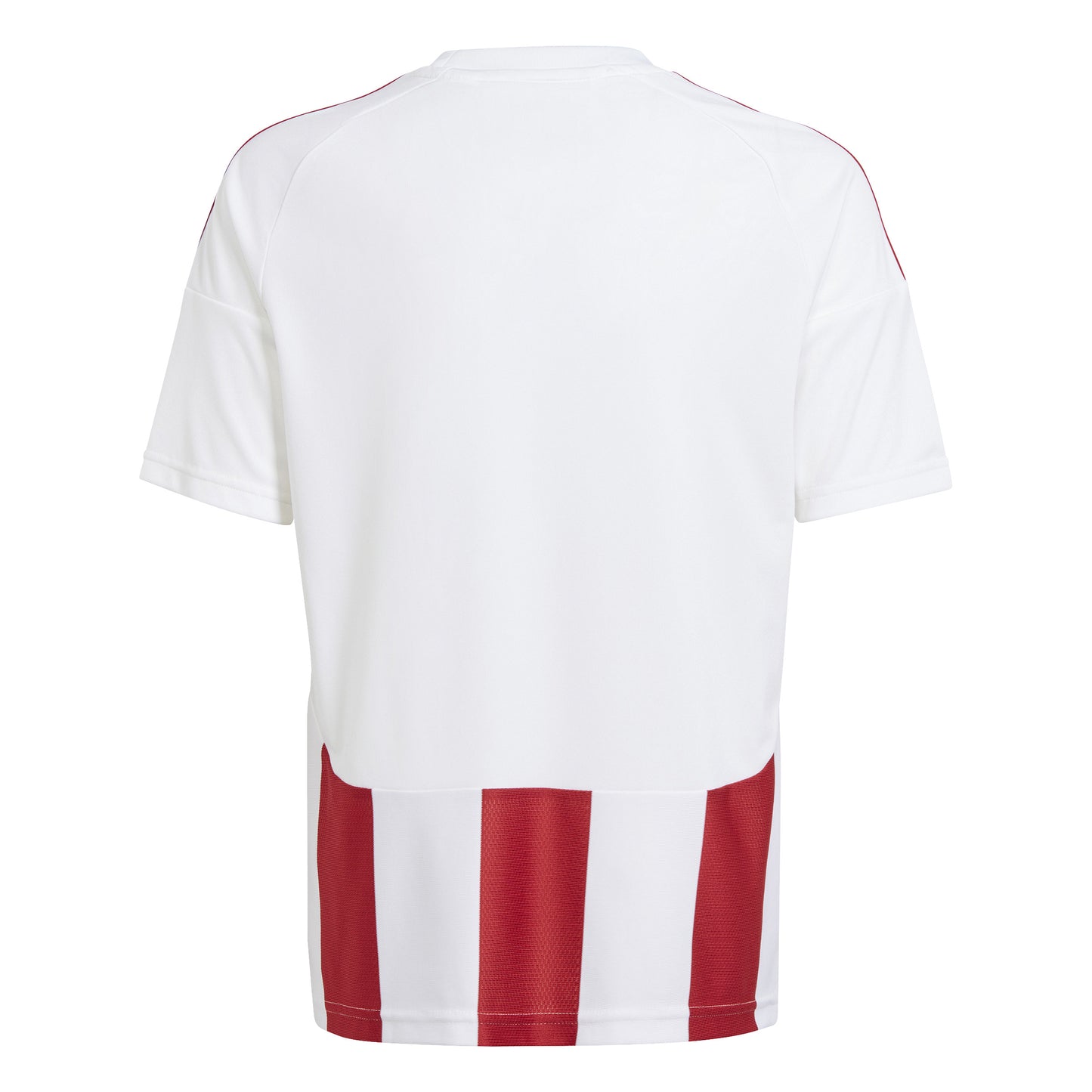 Adidas Striped 24 Junior Jersey White/Team Power Red