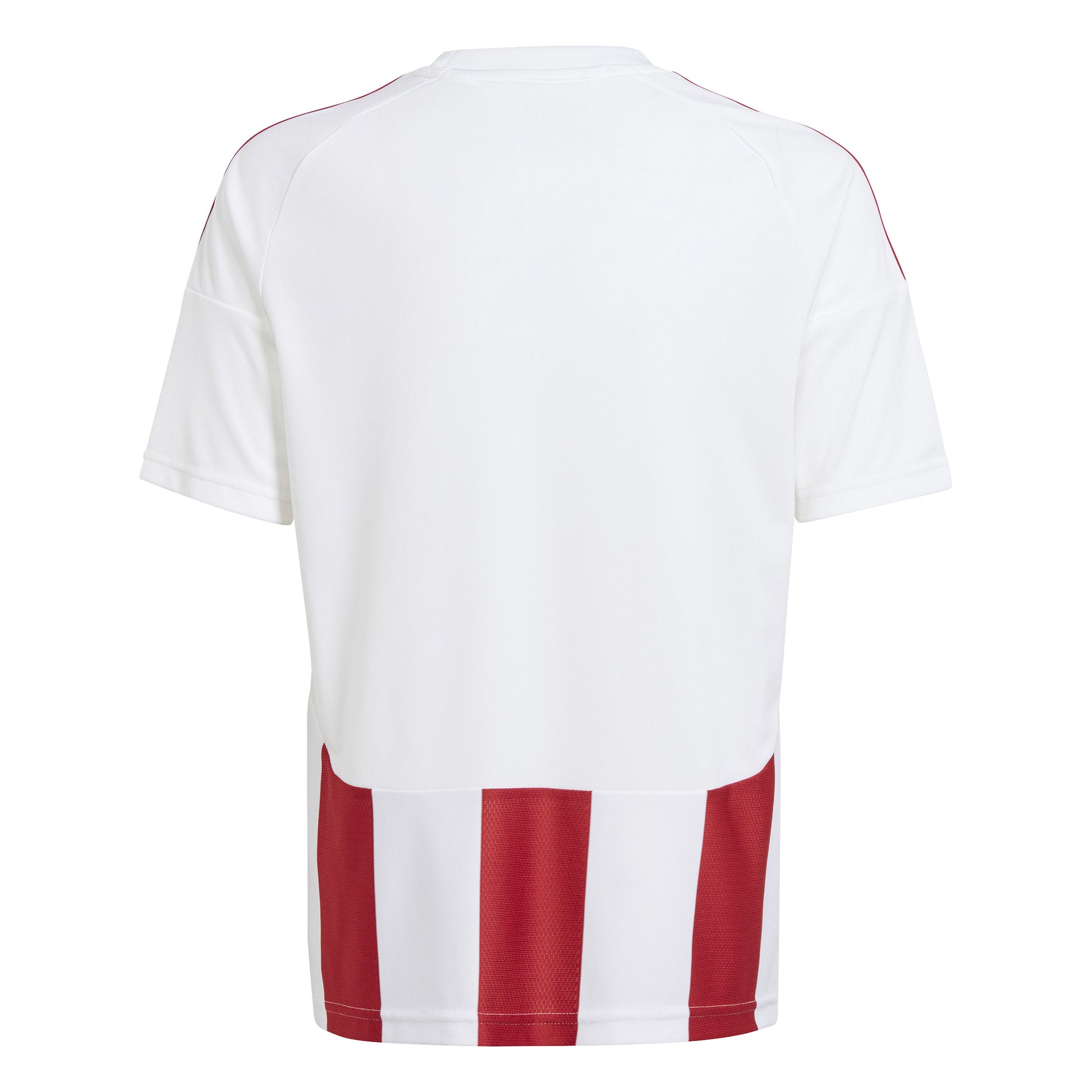 Adidas Striped 24 Junior Jersey White/Team Power Red