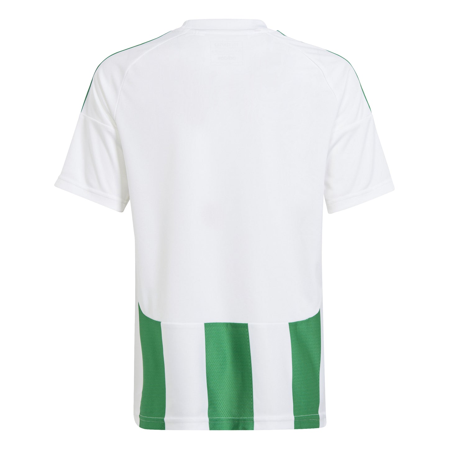Adidas Striped 24 Junior Jersey White/Team Green