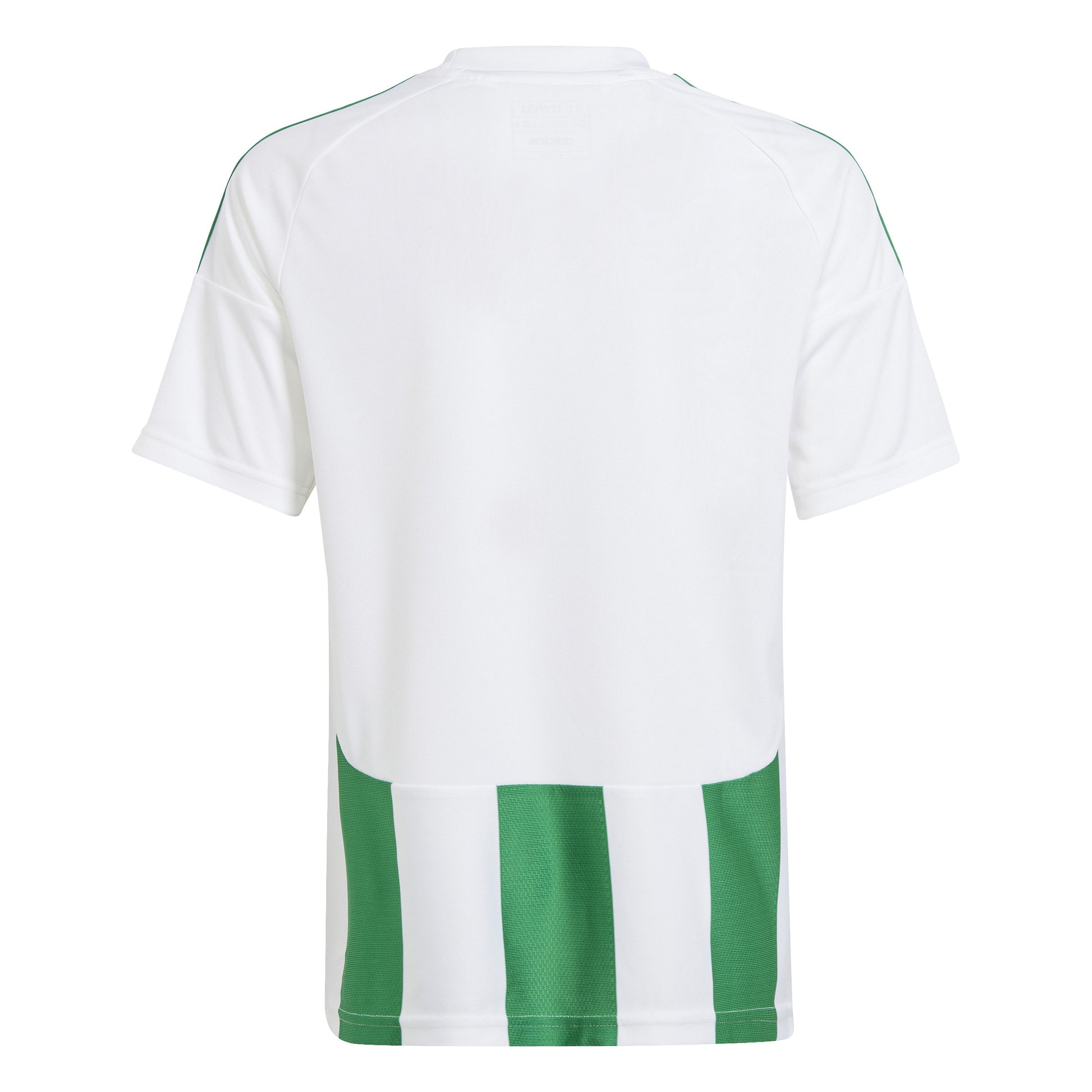 Adidas Striped 24 Junior Jersey White/Team Green