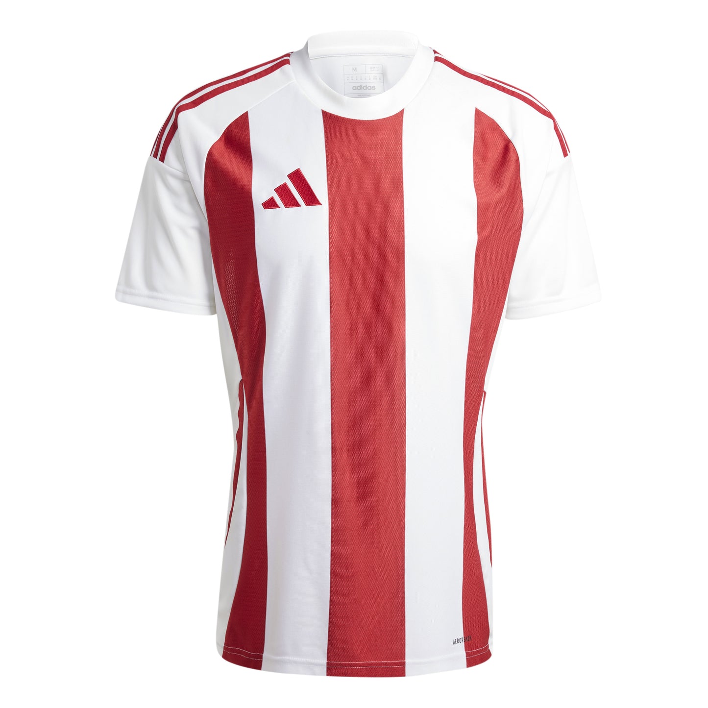 Adidas Striped 24 Jersey White/Team Power Red