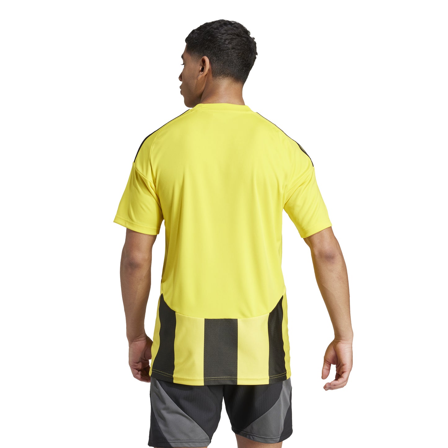 Adidas Striped 24 Jersey Team Yellow/Black