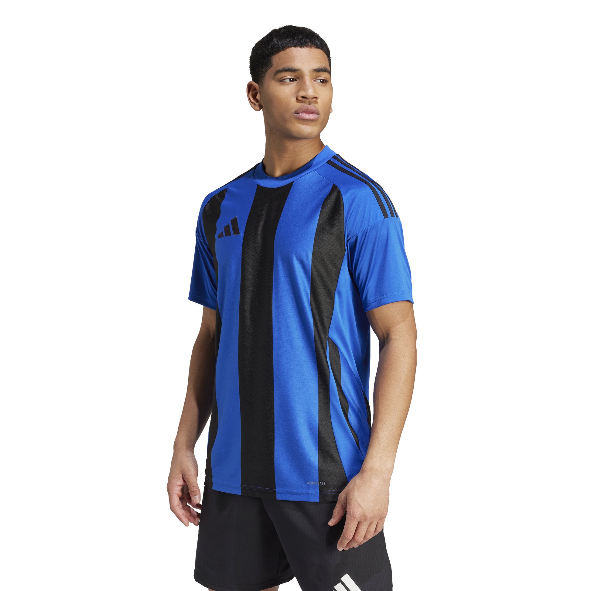 Adidas Striped 24 Jersey Team Royal Blue/Black