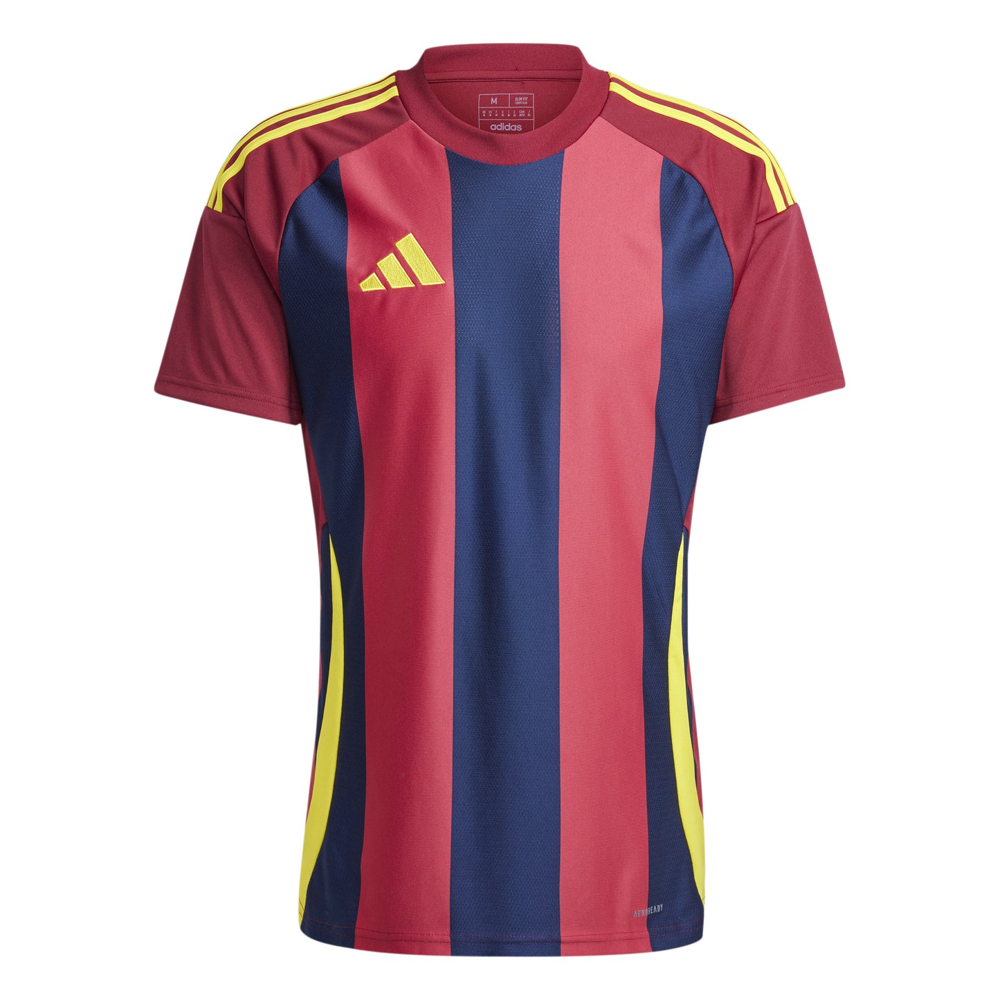 Adidas Striped 24 Jersey Team Navy Blue/Team Coll Burgundy/Team Yellow