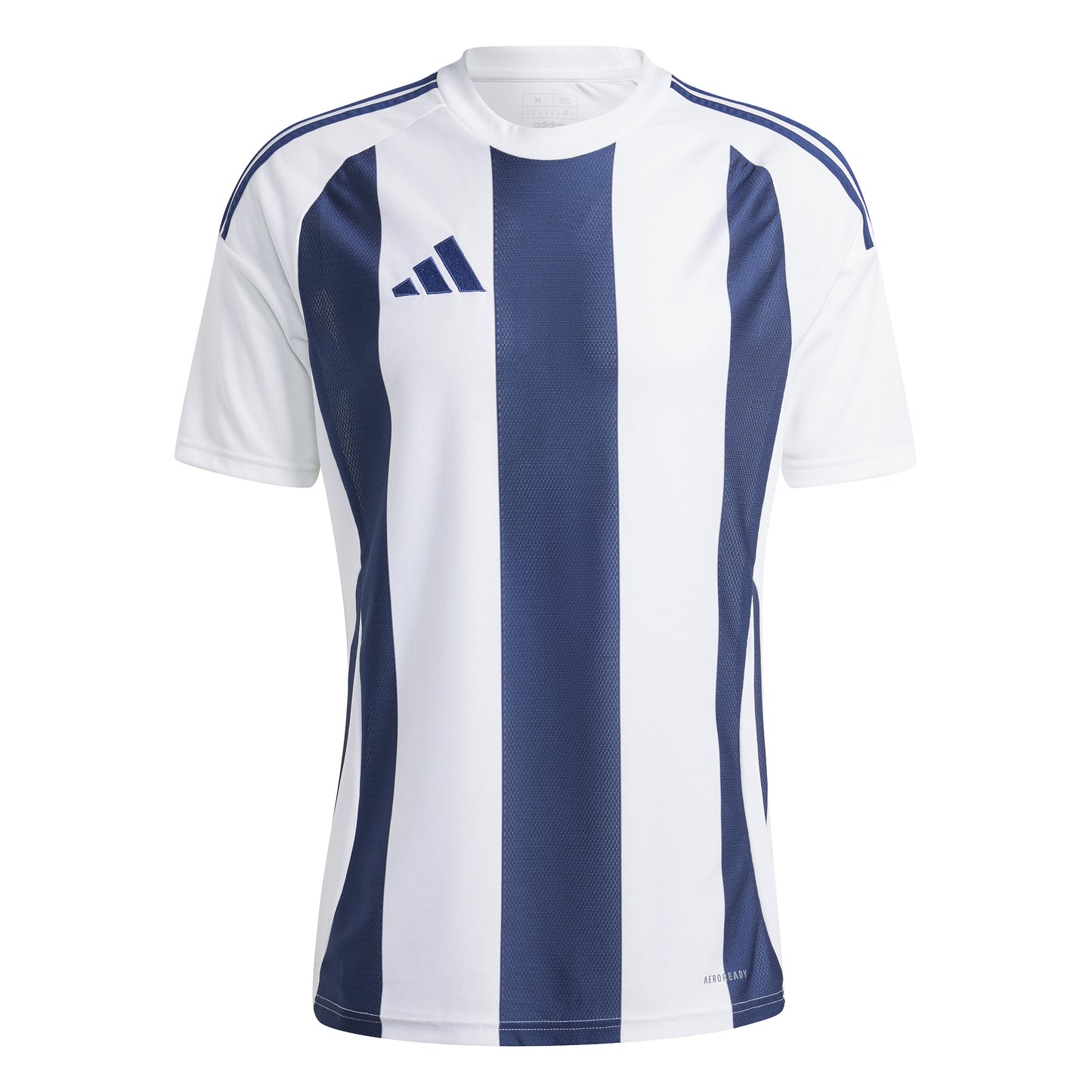 Adidas Striped 24 Jersey Team Navy Blue/White
