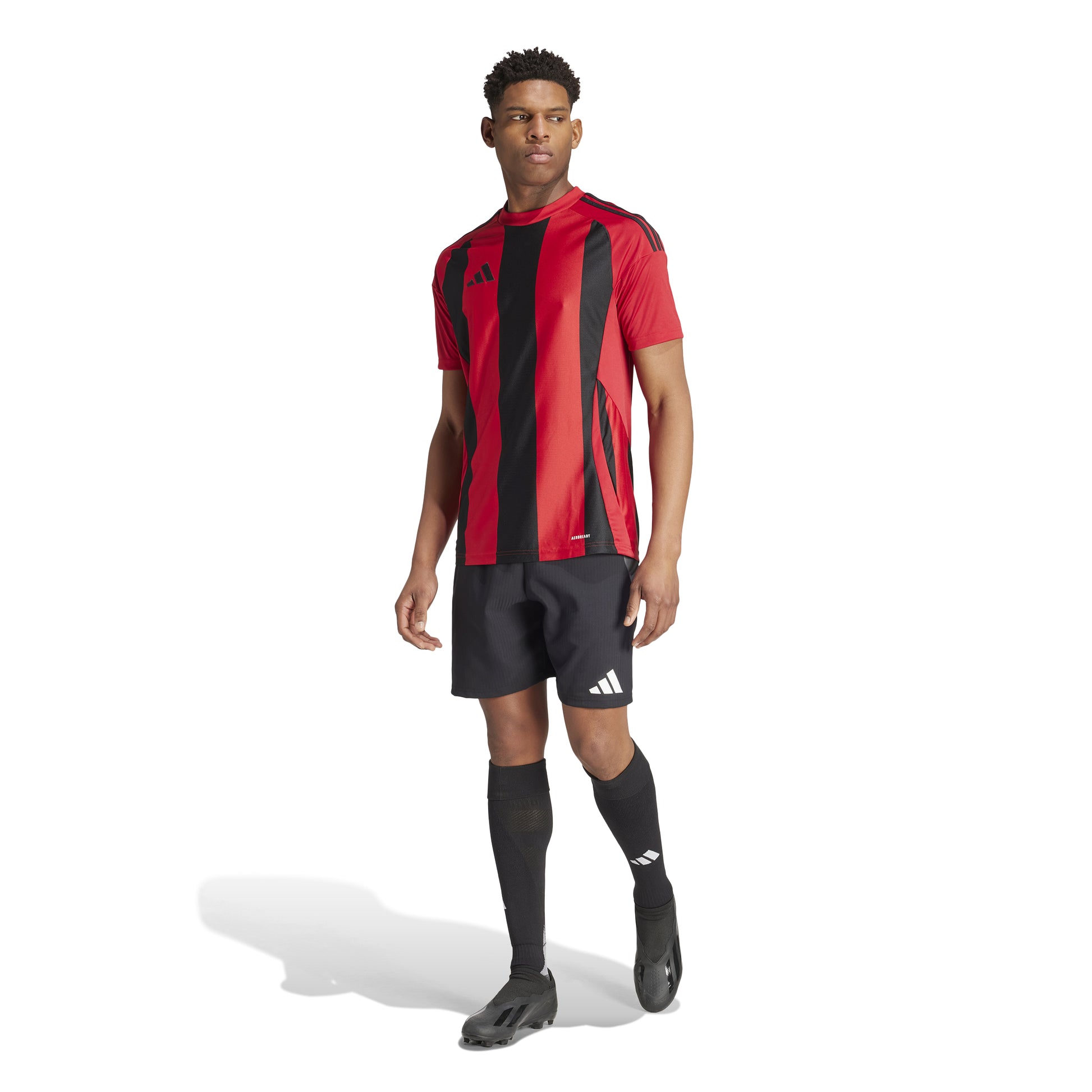 Adidas Striped 24 Jersey Team Power Red/Black